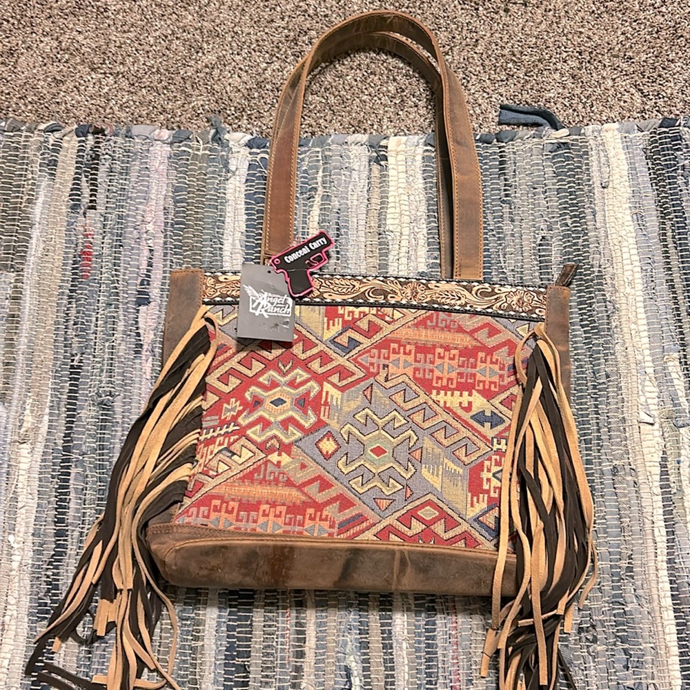 Angel Ranch genuine leather Conceal CarryBag